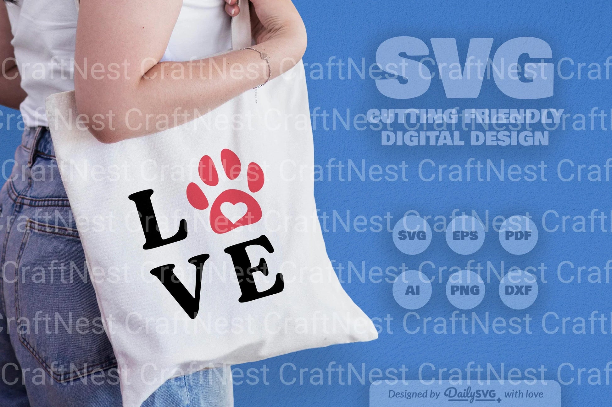 Paws SVG Bundle: Ultimate Pet Care Collection 1 - CraftNest - Digital Crafting and Art