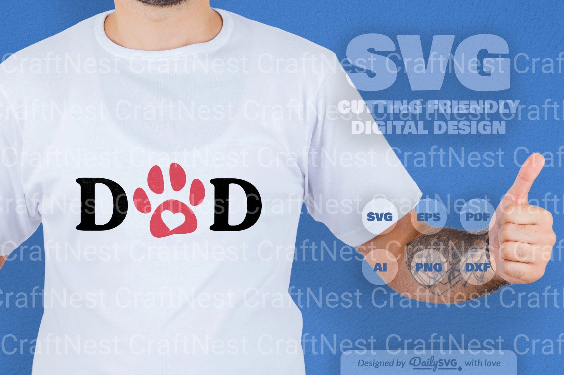 Paws SVG Bundle: Ultimate Pet Care Collection - CraftNest - Digital Crafting and Art