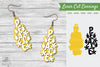 Peace Laser Cut Earrings SVG Bundle