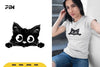 Peeking Cat Halloween SVG Bundle