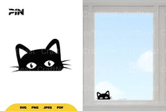 Peeking Cat SVG Bundle - CraftNest - Digital Crafting and Art