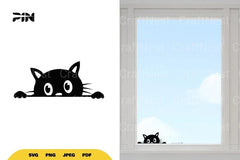 Peeking Cat SVG Bundle - CraftNest - Digital Crafting and Art