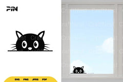 Peeking Cat SVG Bundle - CraftNest - Digital Crafting and Art