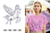 Pegasus and Mythical Creature Clipart Bundle