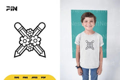 Back to School Pencils SVG Bundle - CraftNest - Digital Crafting and Art