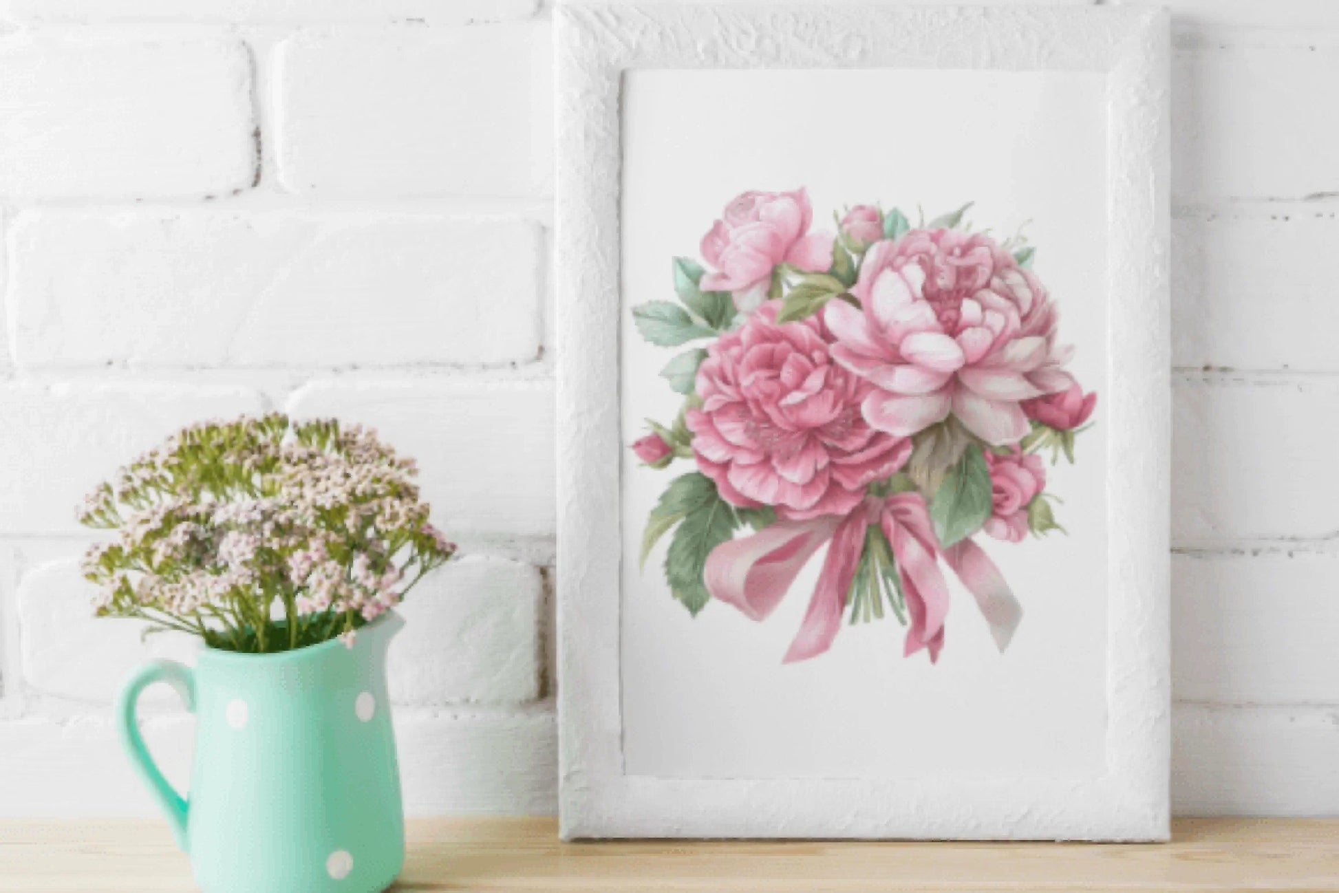 Peony Bouquet Clipart Bundle - CraftNest - Digital Crafting and Art