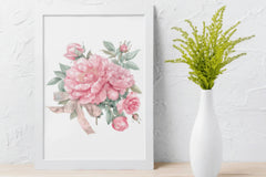 Peony Bouquet Clipart Bundle - CraftNest - Digital Crafting and Art