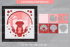 Pet Lover 3D Layered Papercut SVG Bundle