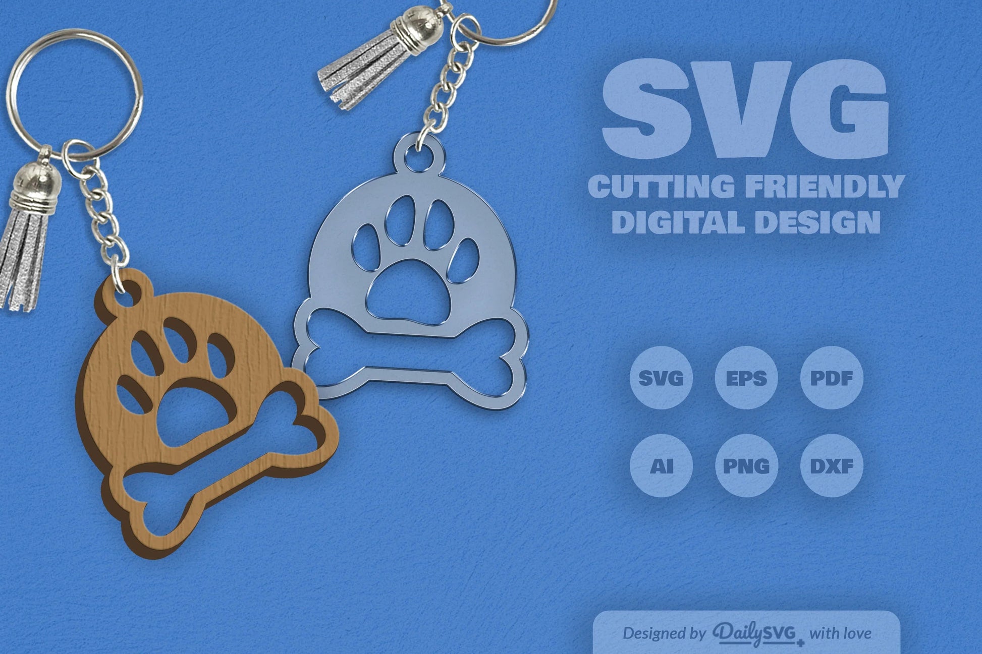 Pet Paw SVG Bundle 18 - CraftNest - Digital Crafting and Art