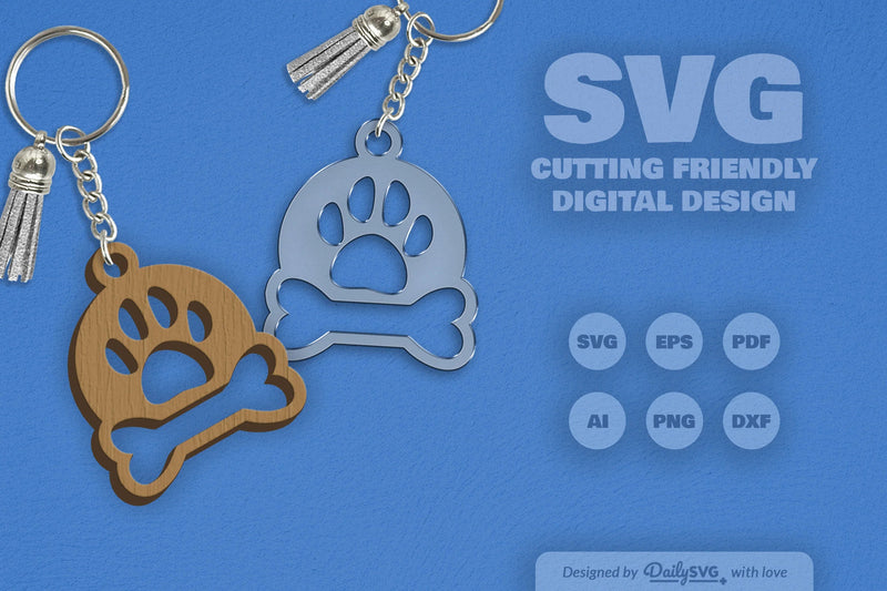 Pet Paw SVG Bundle 18 - CraftNest - Digital Crafting and Art