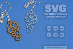Pet Paw SVG Bundle 8 - CraftNest - Digital Crafting and Art