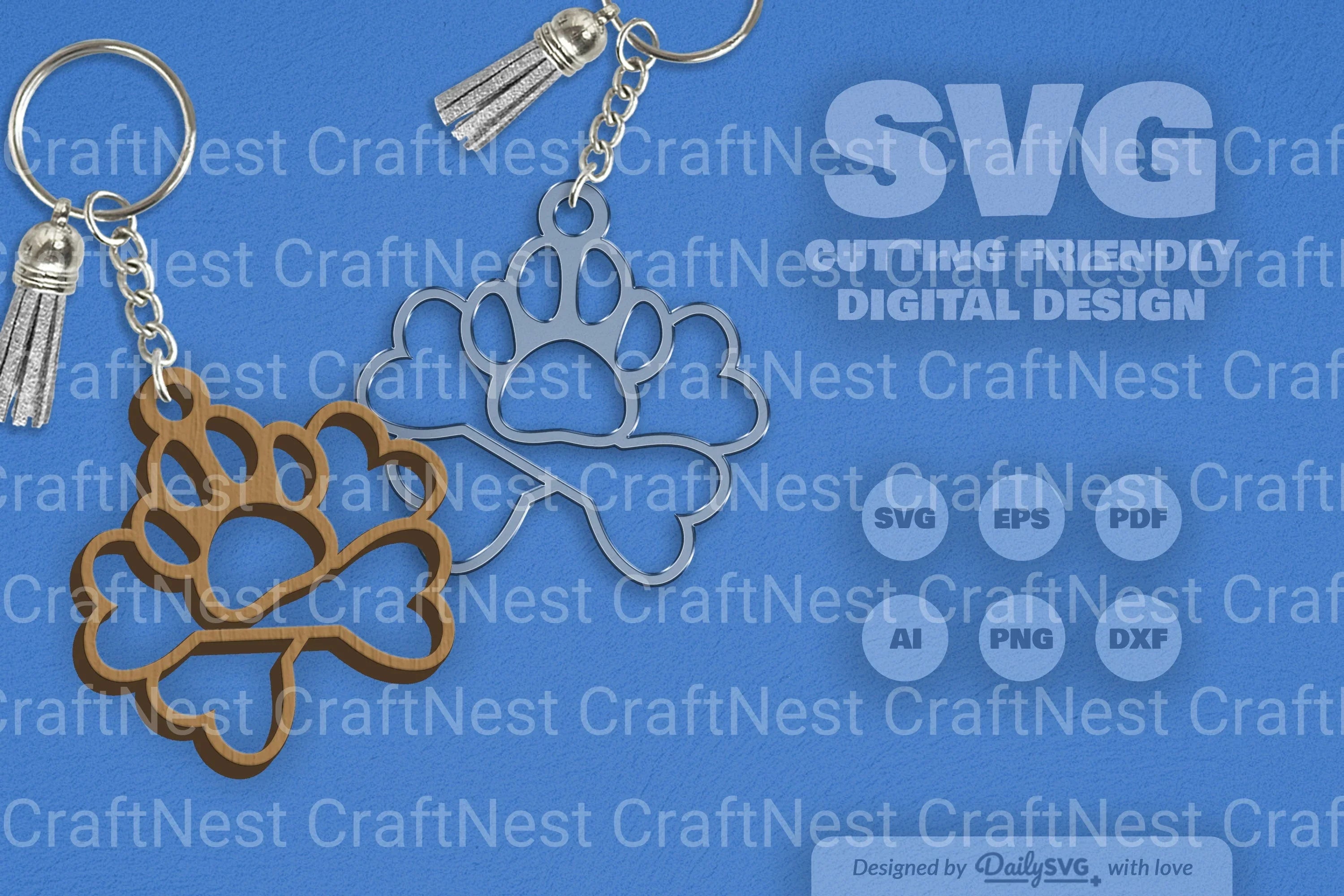 Pet Paw SVG Bundle