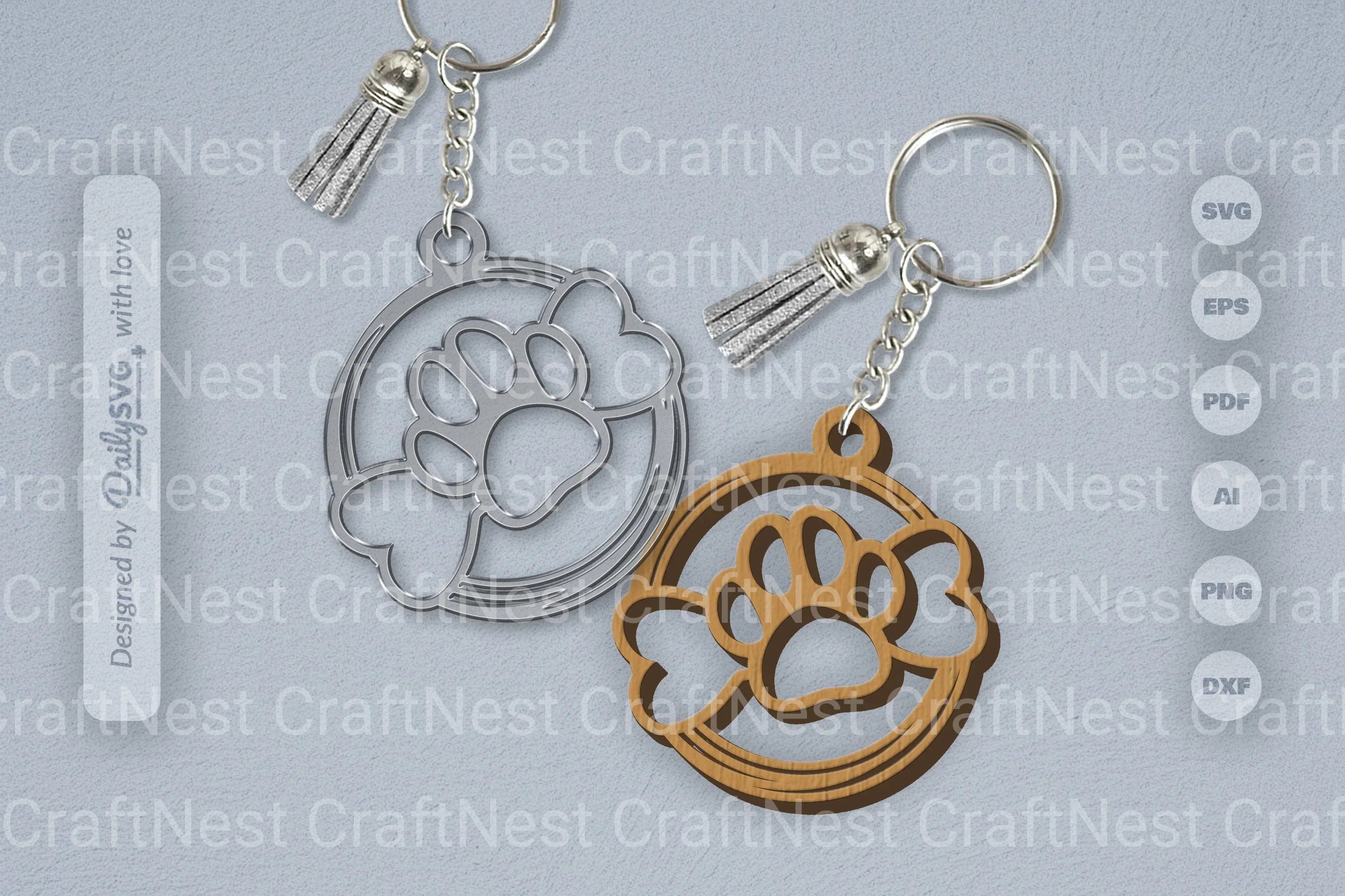 Pet Paw SVG Bundle