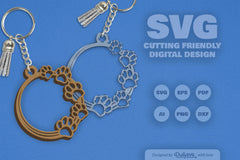 Pet Paw SVG Bundle 7 - CraftNest - Digital Crafting and Art