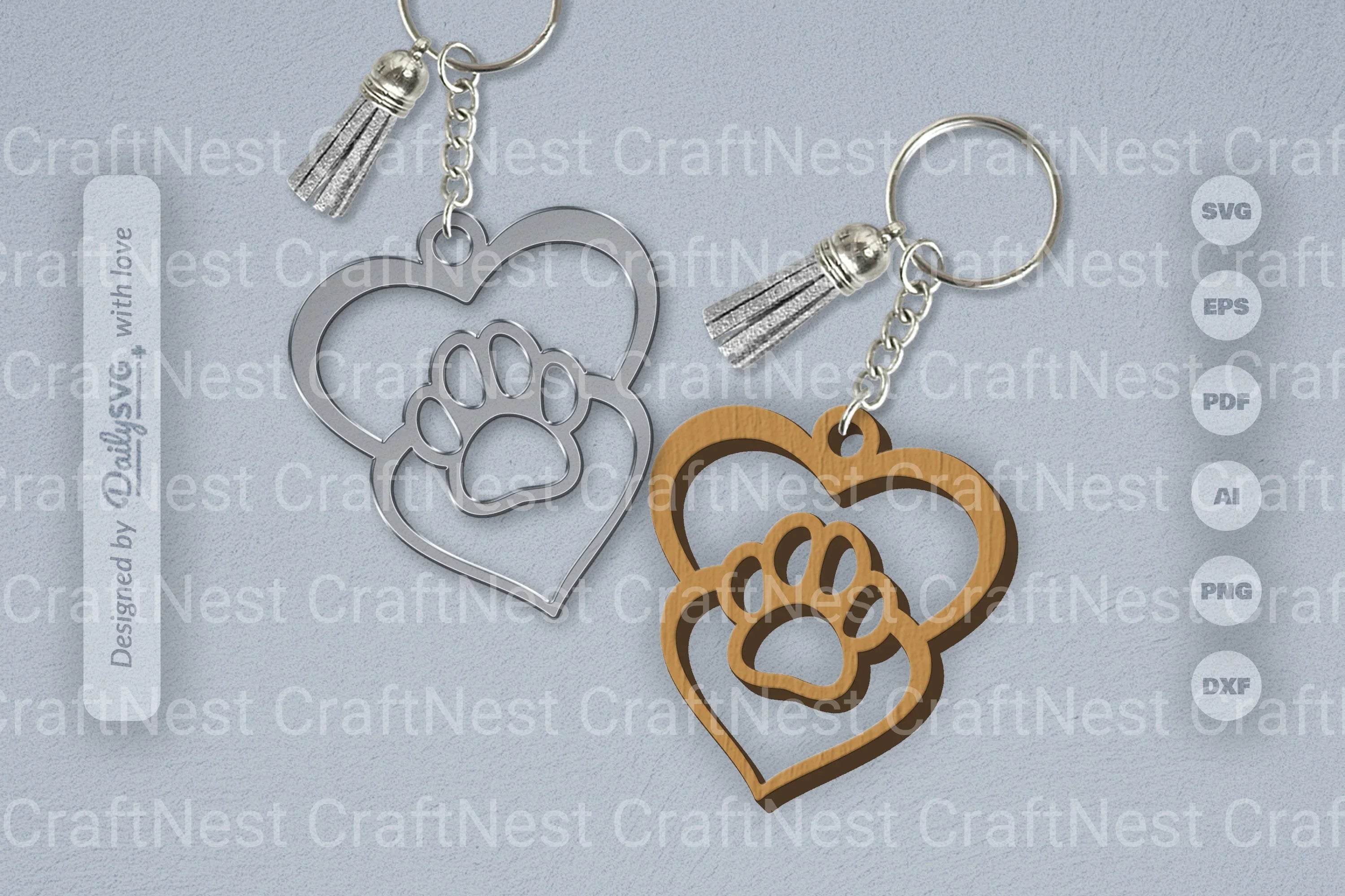 Pet Paw SVG Bundle