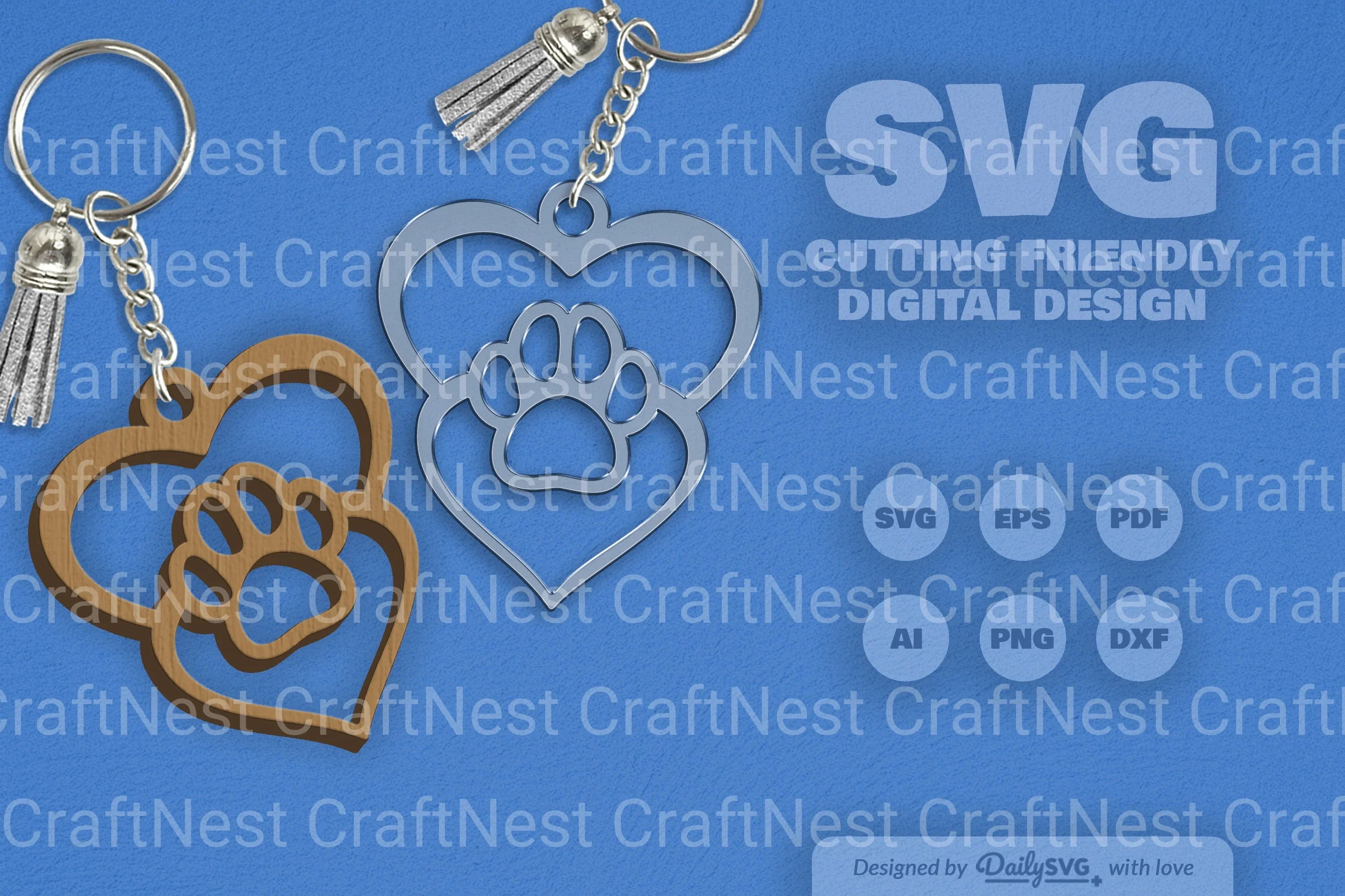 Pet Paw SVG Bundle