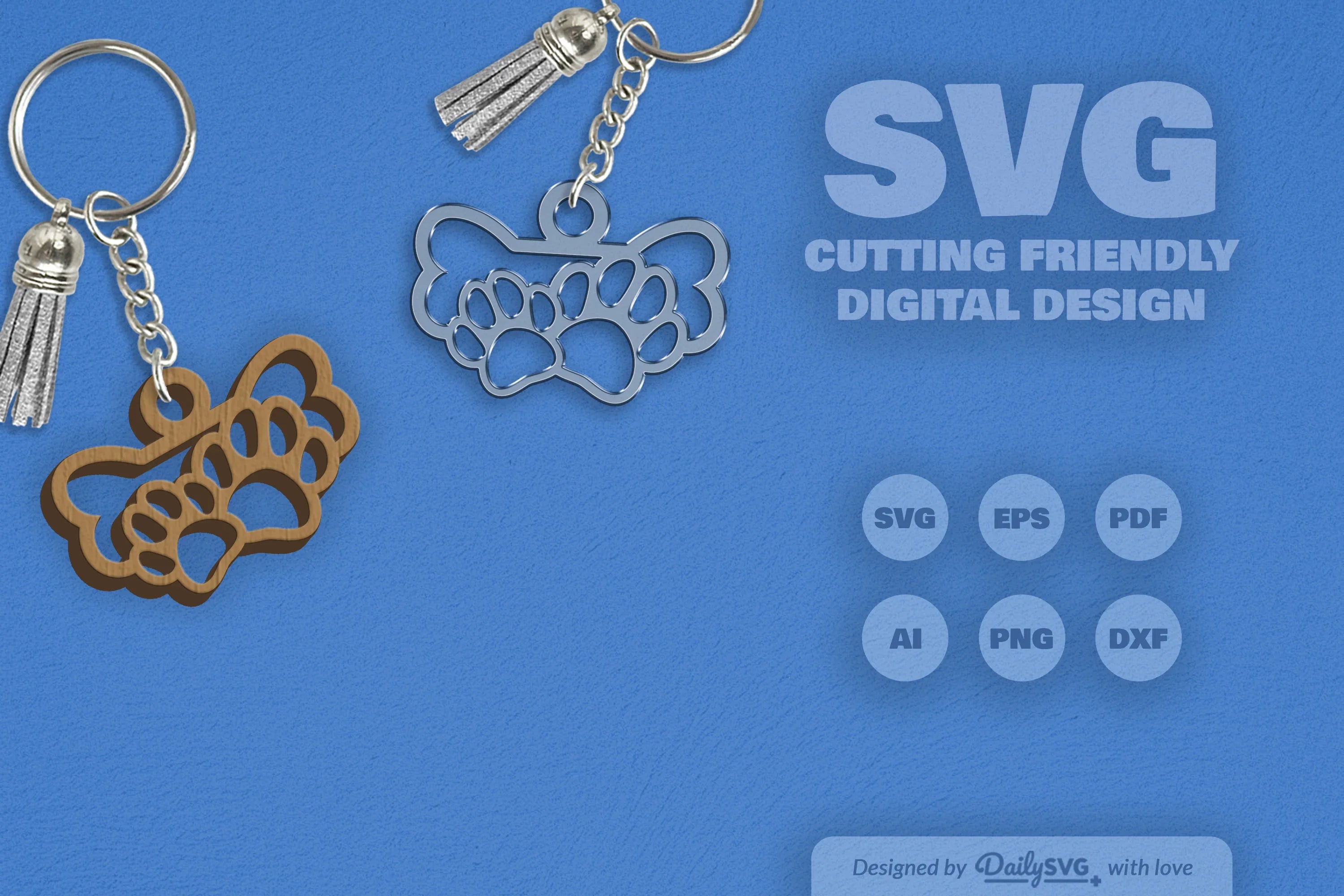 Pet Paw SVG Bundle 1 - CraftNest - Digital Crafting and Art