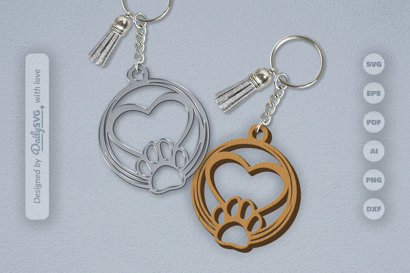 SVG Pet Paw SVG Bundle - CraftNest - Digital Crafting and Art
