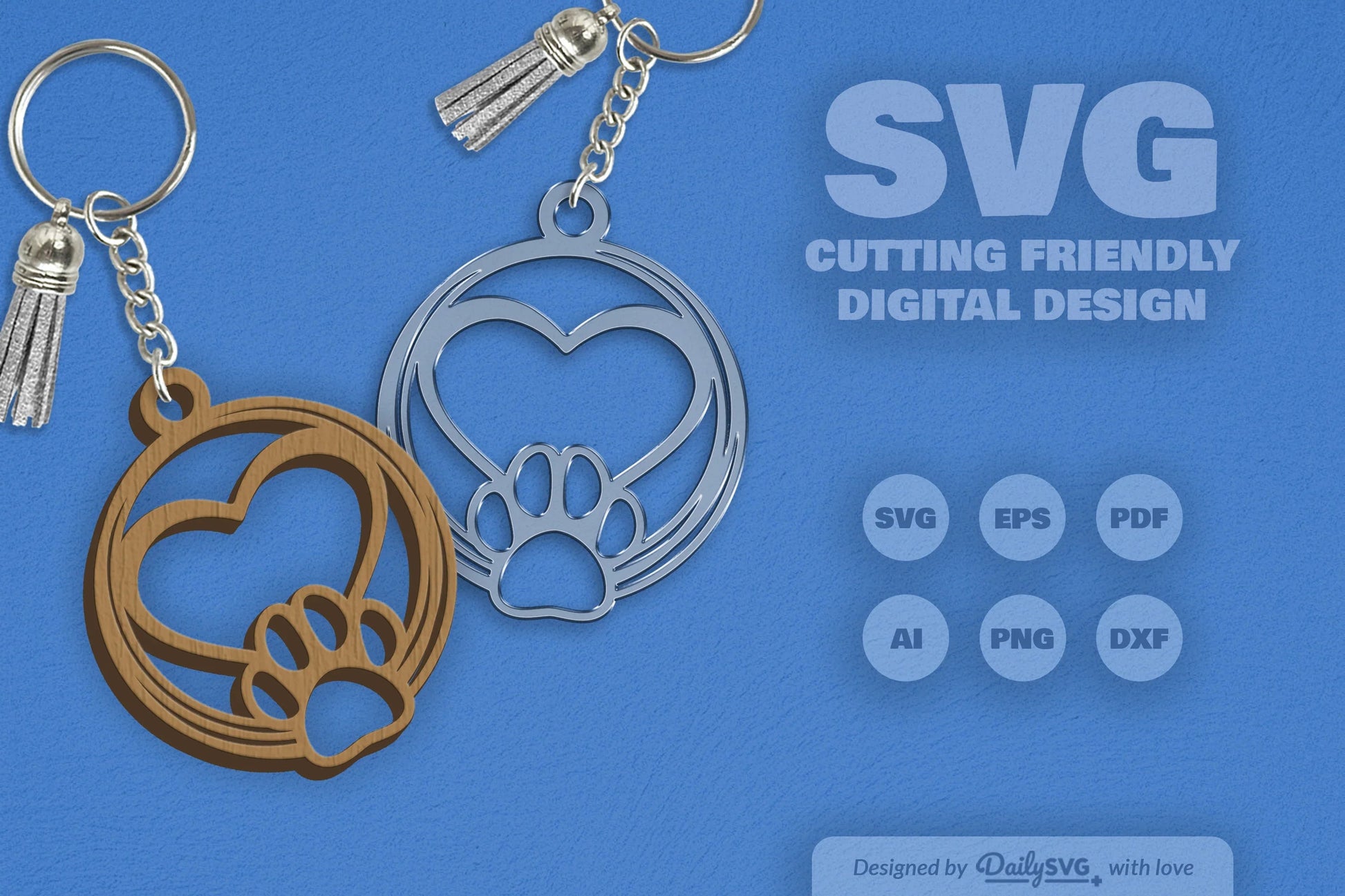 SVG Pet Paw SVG Bundle - CraftNest - Digital Crafting and Art