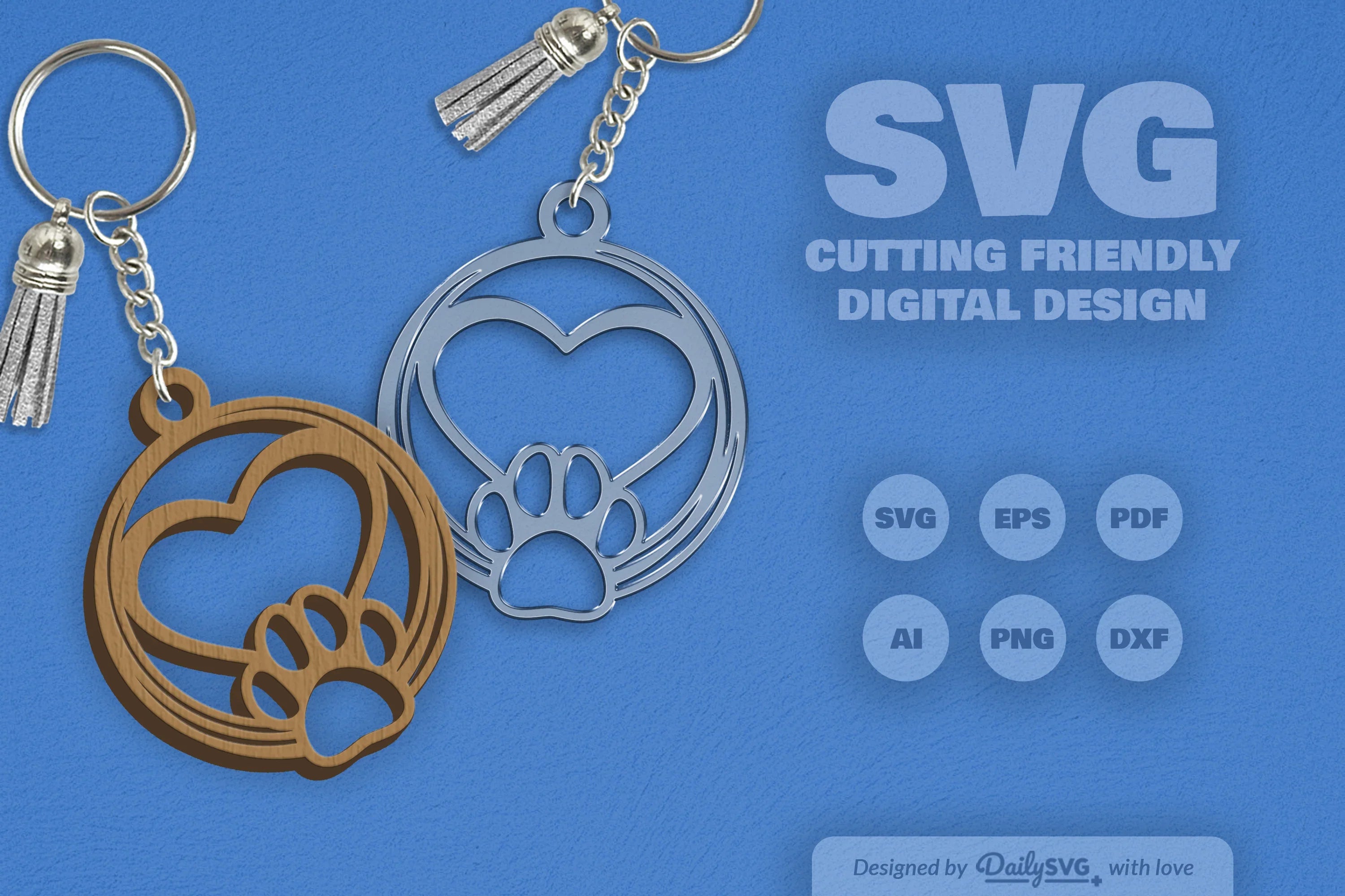 SVG Pet Paw SVG Bundle - CraftNest - Digital Crafting and Art