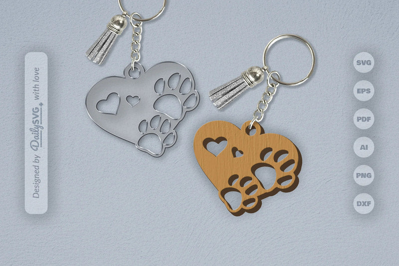 Pet Paw SVG Bundle 2 - CraftNest - Digital Crafting and Art