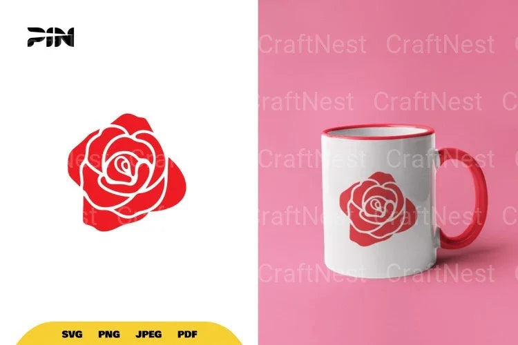 Petal Icon Flowers SVG Bundle - CraftNest - Digital Crafting and Art