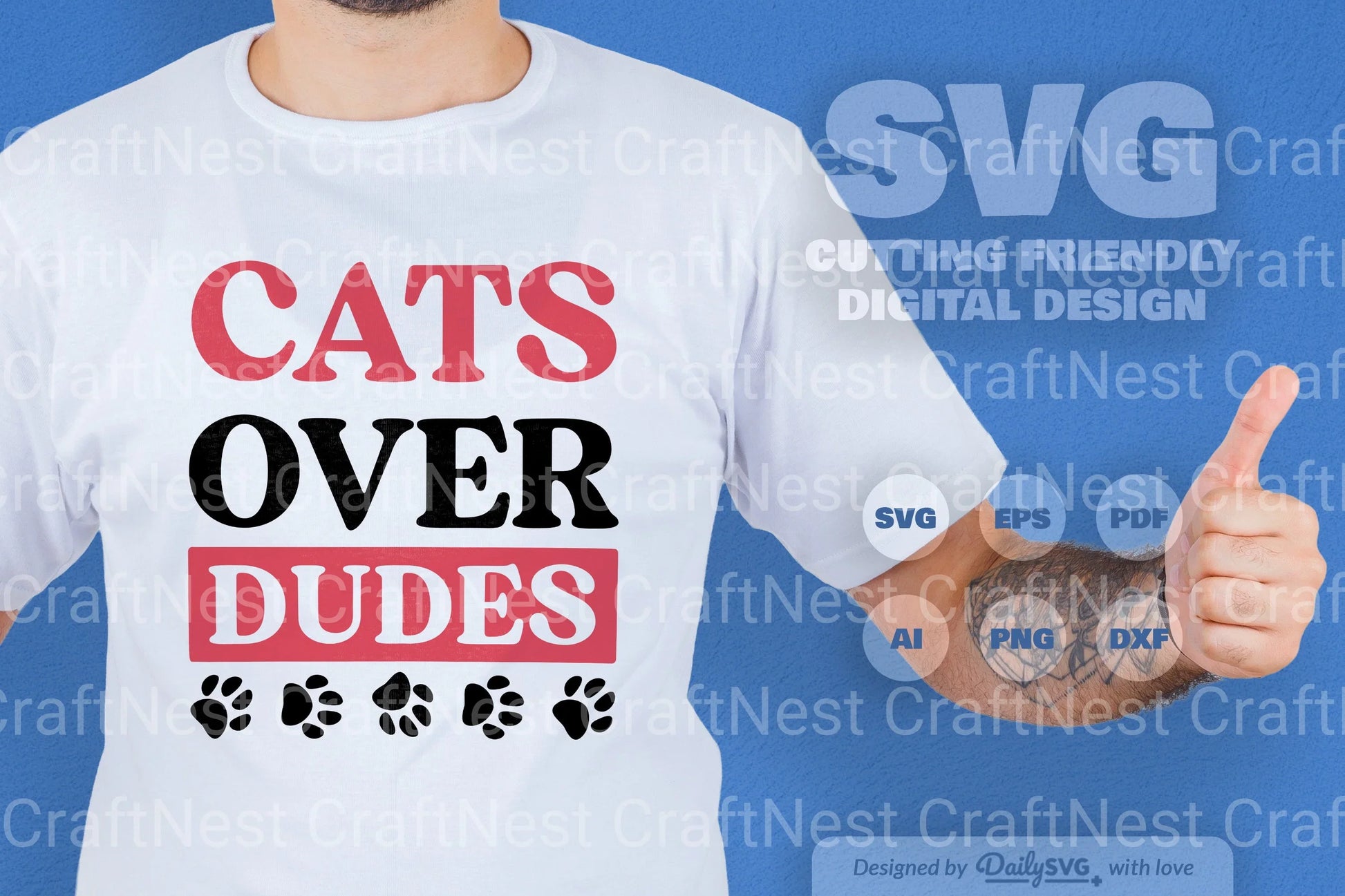 Pet & Paw SVG Bundle - CraftNest - Digital Crafting and Art