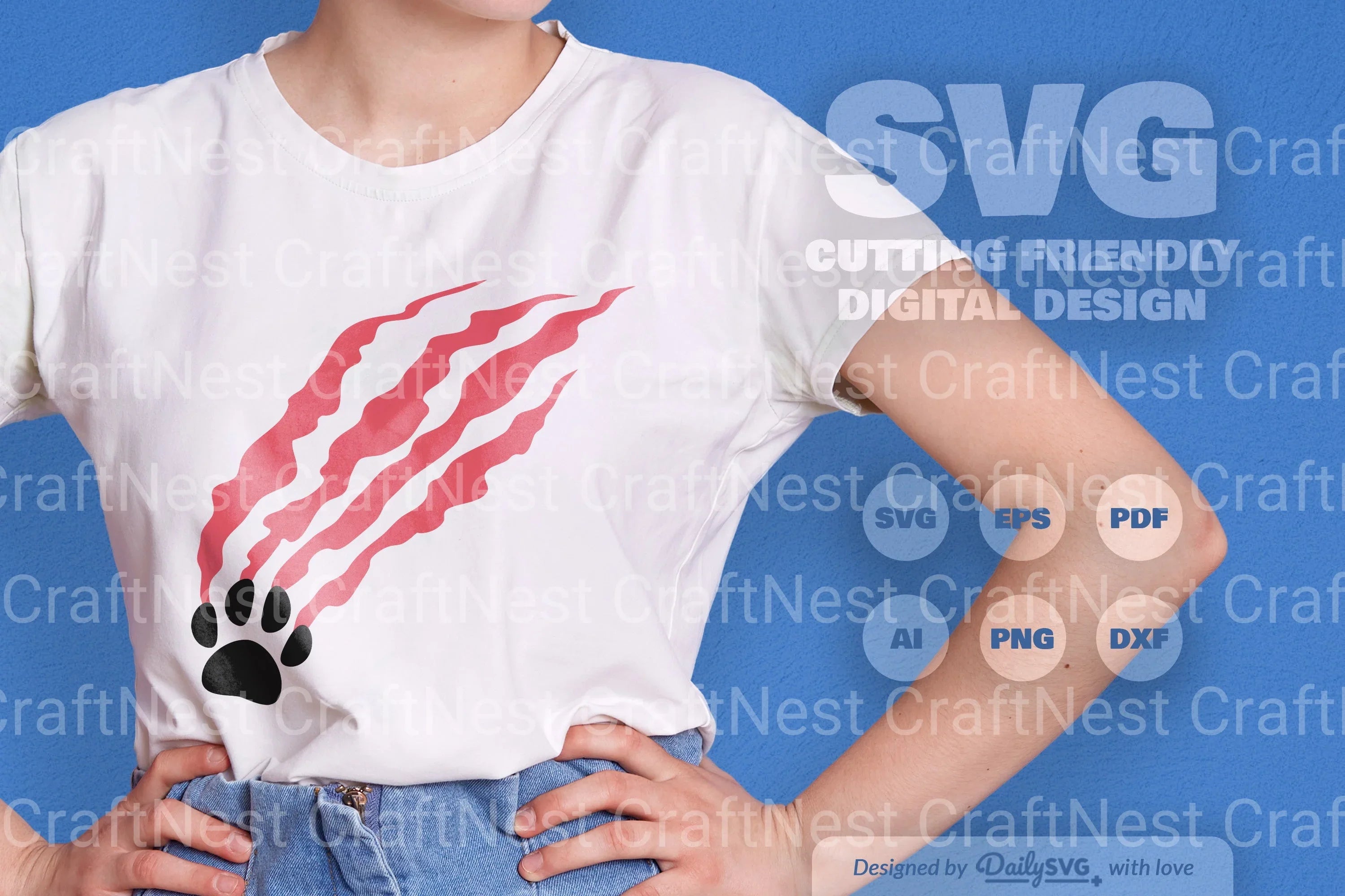 Pet and Paw SVG Bundle 3 - CraftNest - Digital Crafting and Art