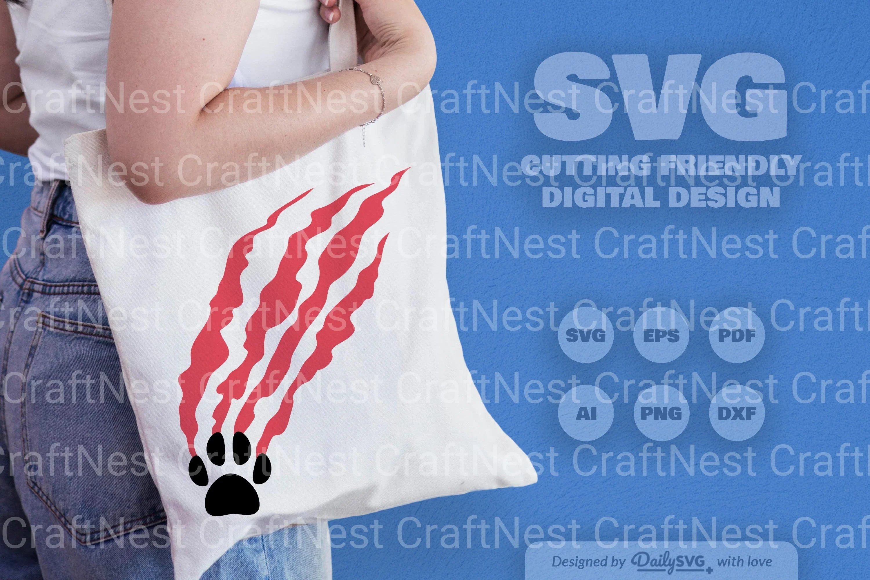 Pet and Paw SVG Bundle 3 - CraftNest - Digital Crafting and Art