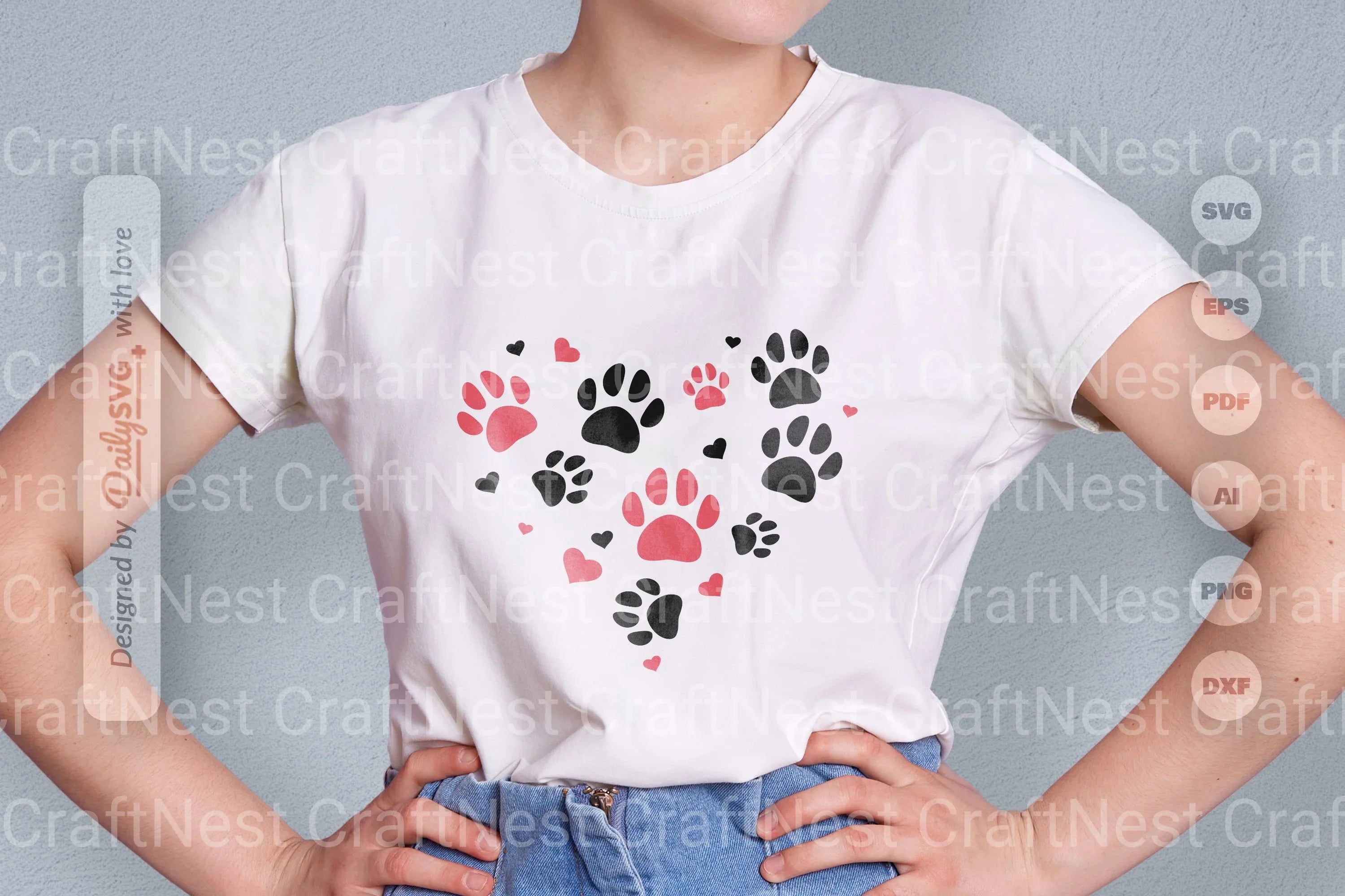 Pet and Paw SVG Bundle 2 - CraftNest - Digital Crafting and Art