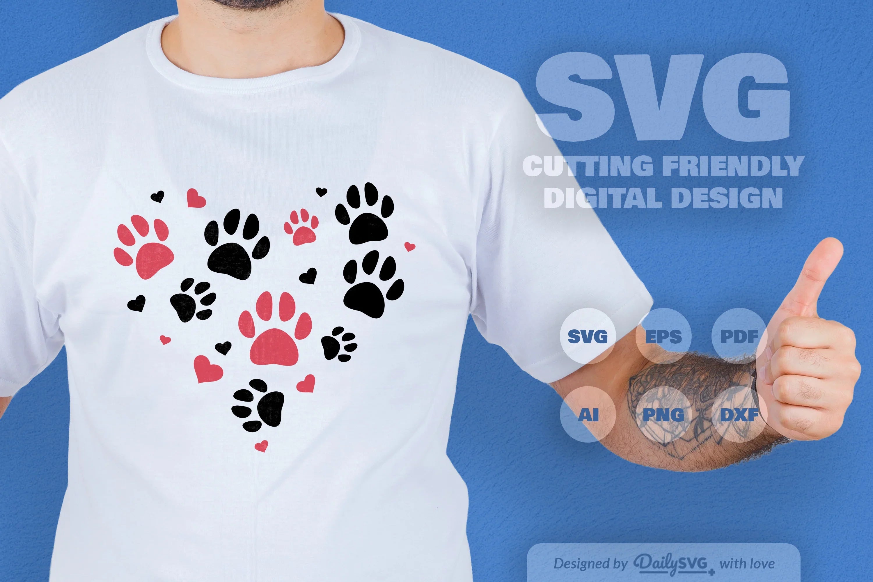 Pet and Paw SVG Bundle 2 - CraftNest - Digital Crafting and Art