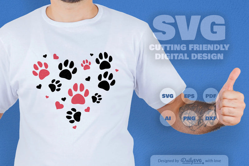Pet and Paw SVG Bundle 2 - CraftNest - Digital Crafting and Art