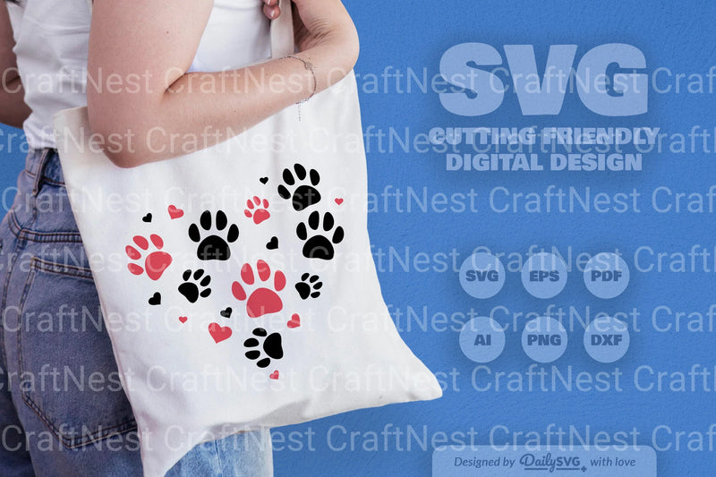 Pet and Paw SVG Bundle 2 - CraftNest - Digital Crafting and Art
