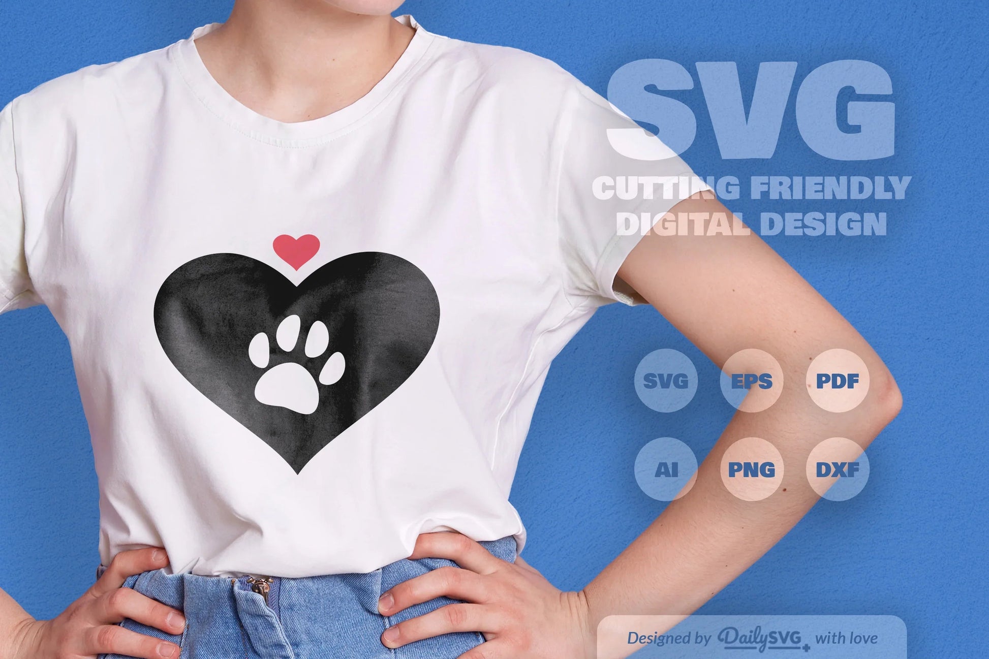 Pet and Paw SVG Bundle 7 - CraftNest - Digital Crafting and Art