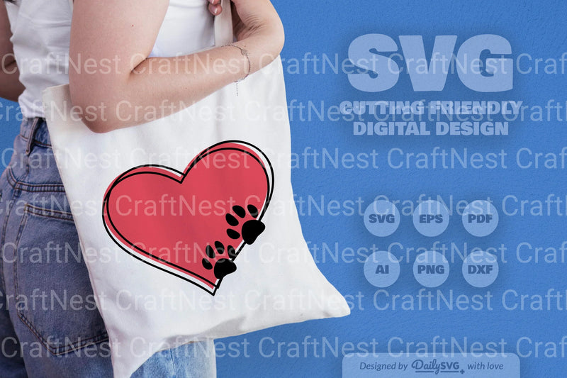 Pet and Paw SVG Bundle for Ultimate Care - CraftNest - Digital Crafting and Art