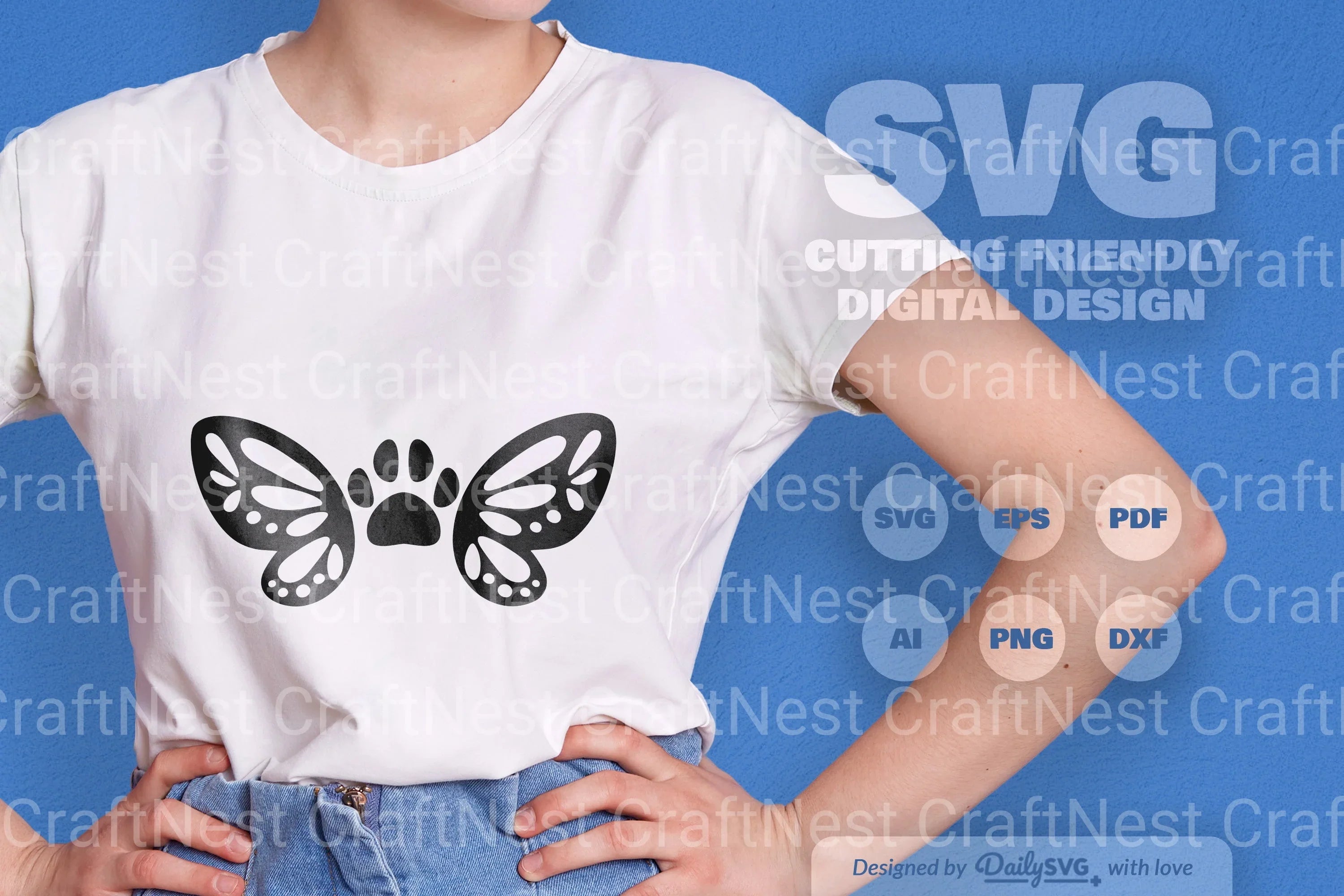 Pet and Paw SVG Bundle 4 - CraftNest - Digital Crafting and Art