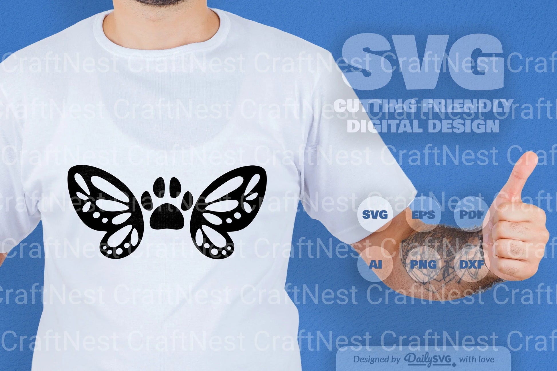 Pet and Paw SVG Bundle 4 - CraftNest - Digital Crafting and Art