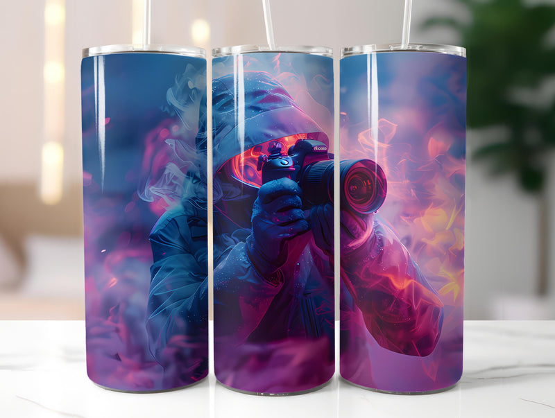 Photographer Profession 2 Tumbler Wrap - CraftNest - Digital Crafting and Art