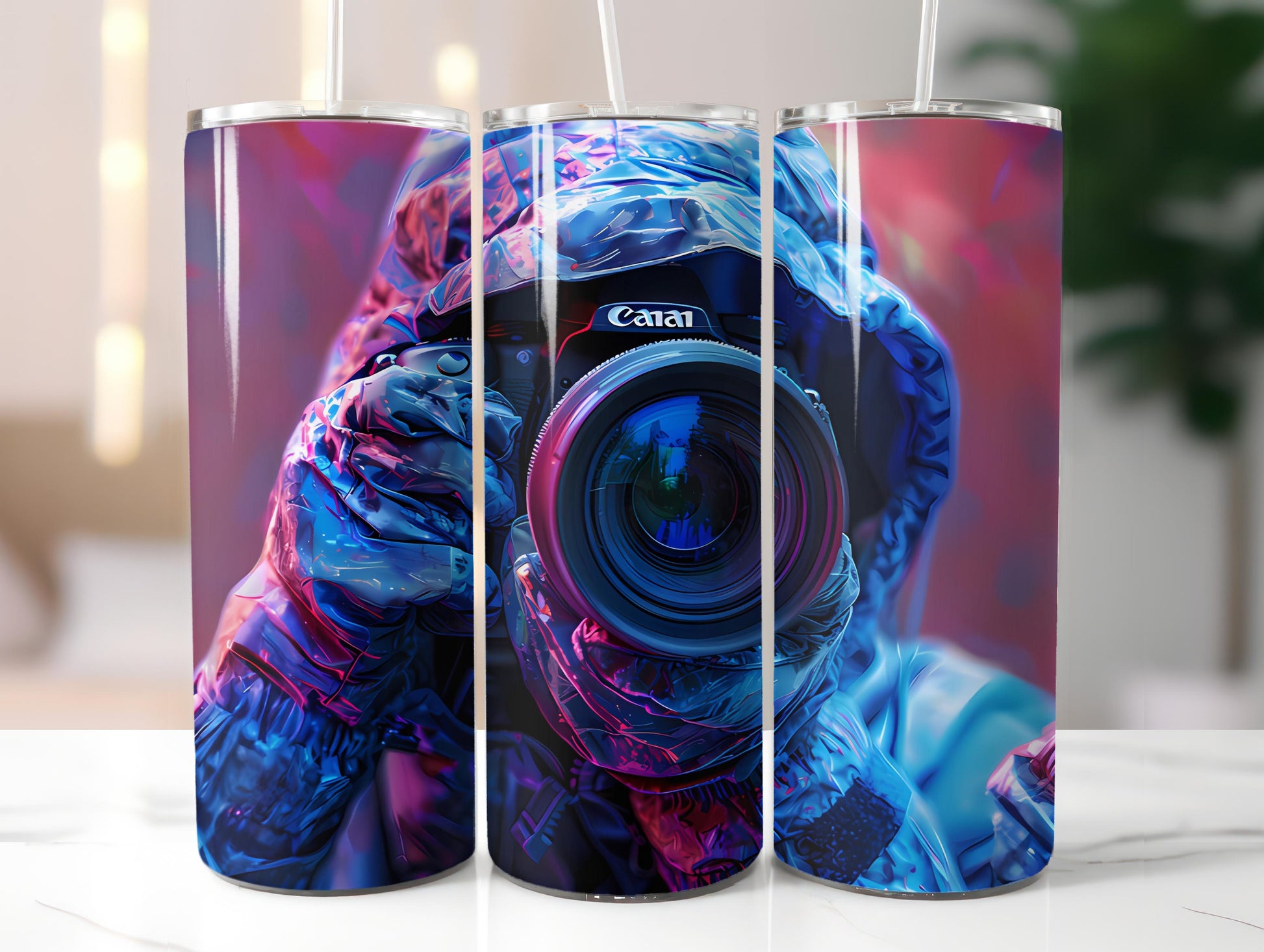 Photographer Profession 4 Tumbler Wrap - CraftNest - Digital Crafting and Art