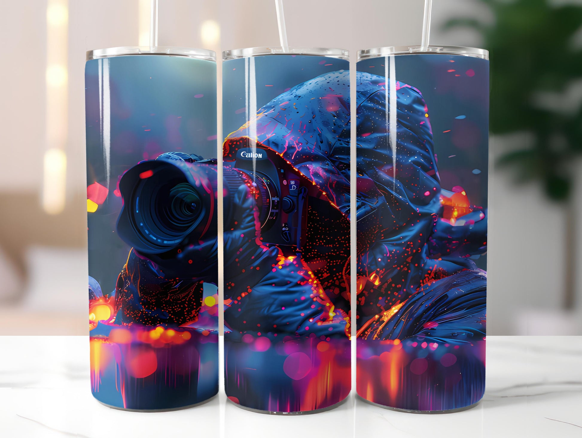 Photographer Profession 2 Tumbler Wrap - CraftNest - Digital Crafting and Art