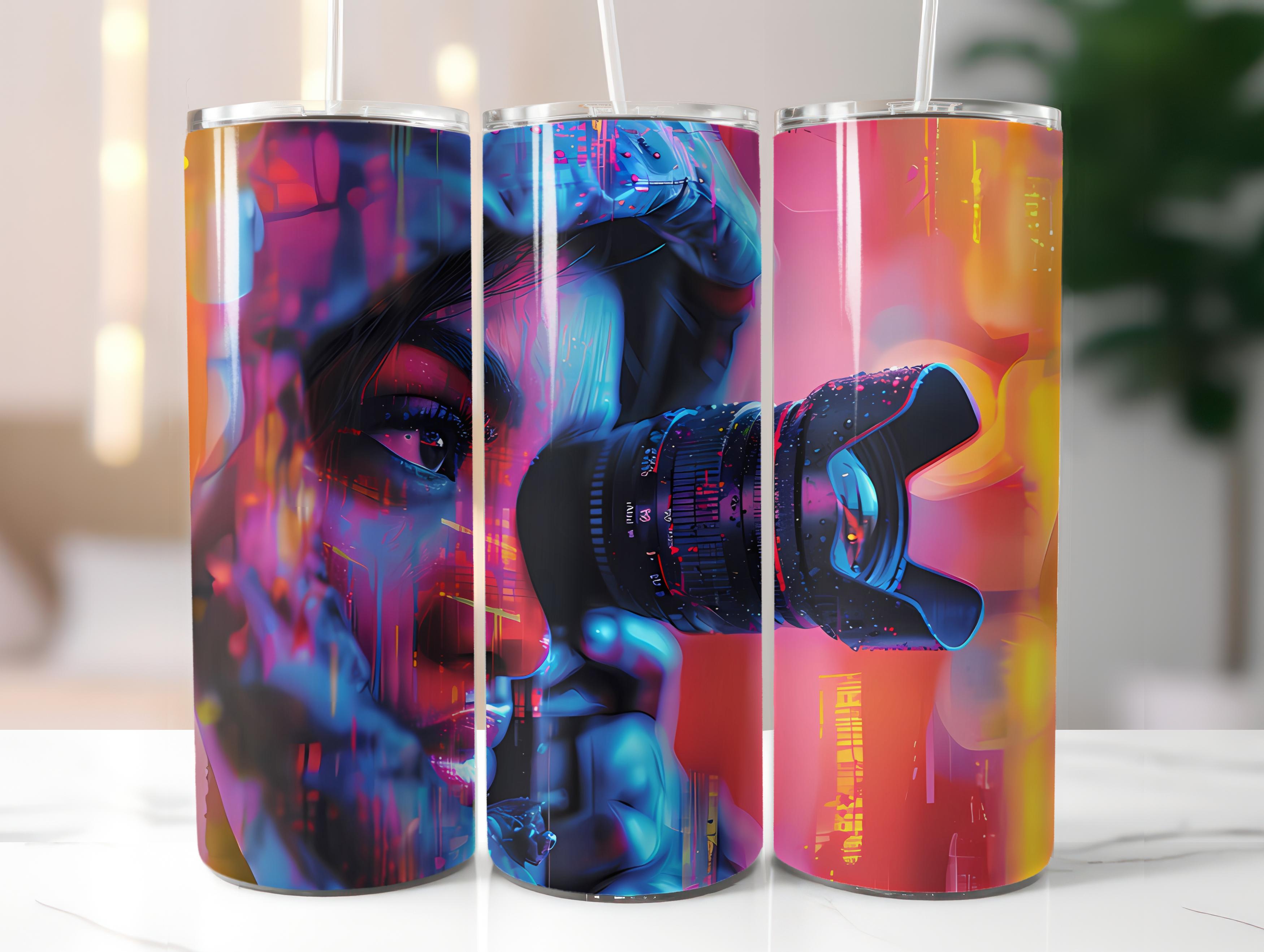 Photographer Profession 1 Tumbler Wrap - CraftNest - Digital Crafting and Art