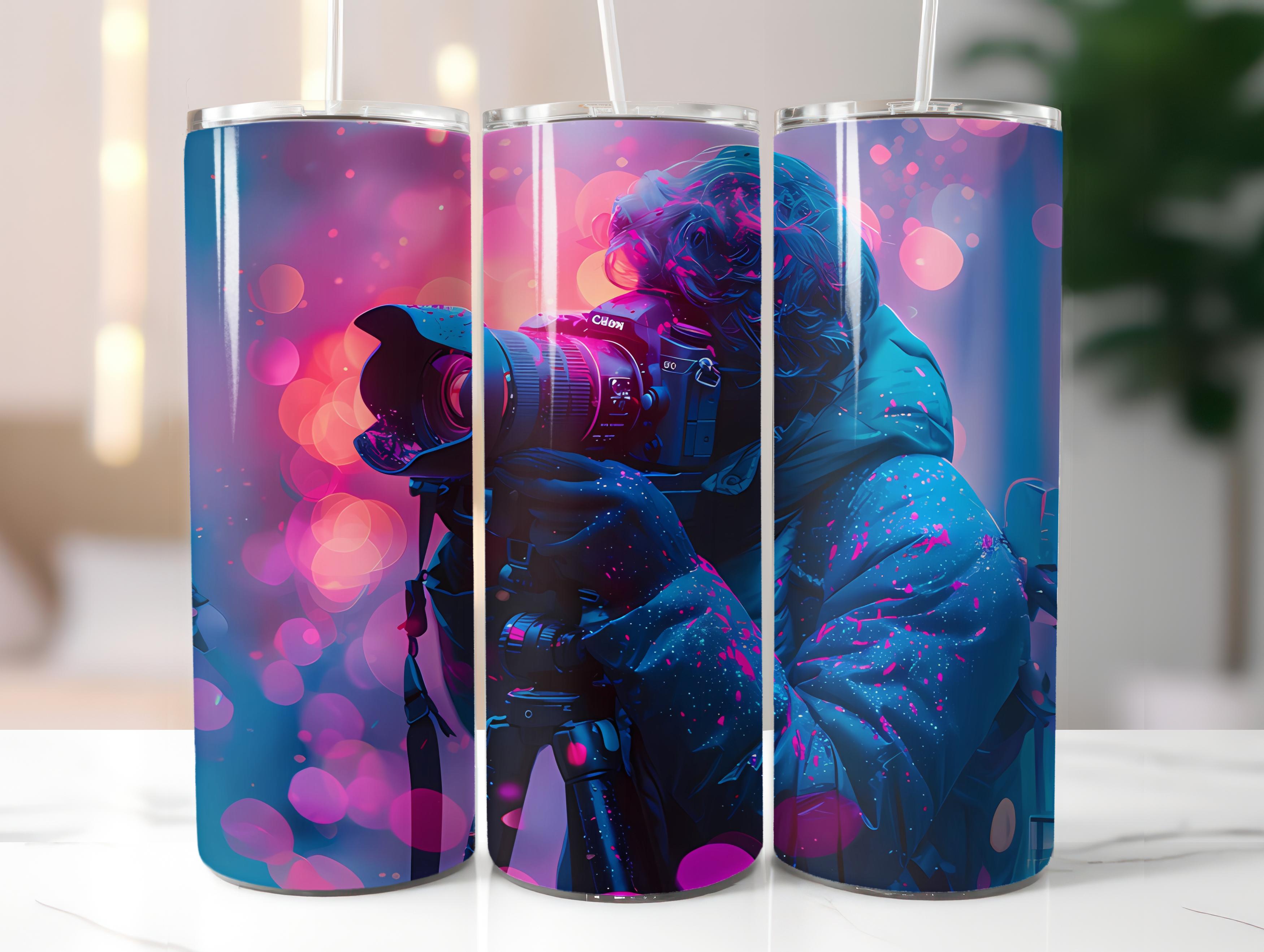 Photographer Profession 3 Tumbler Wrap - CraftNest - Digital Crafting and Art