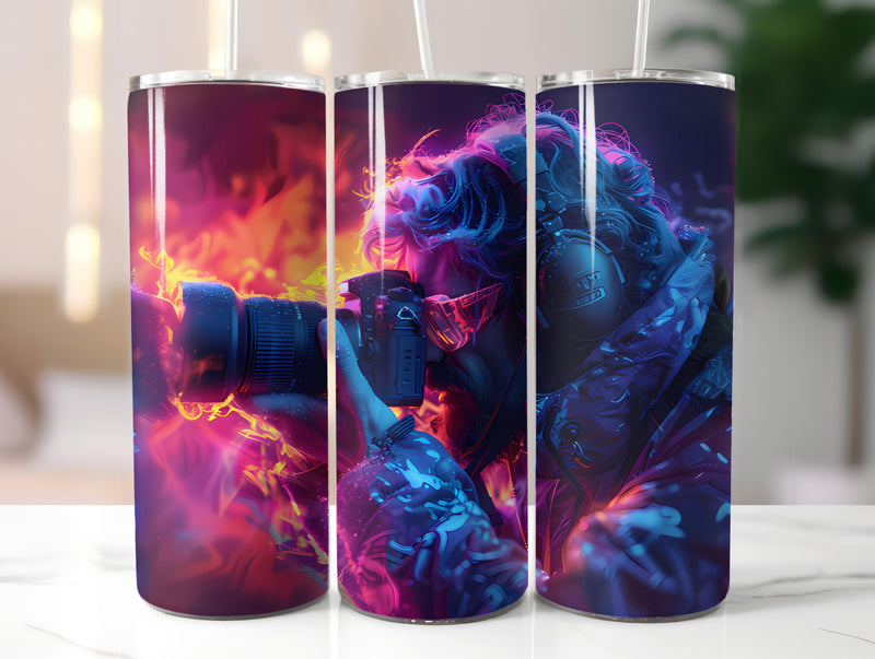 Photographer Profession 2 Tumbler Wrap - CraftNest - Digital Crafting and Art