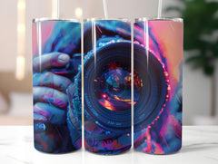 Photographer Profession 4 Tumbler Wrap - CraftNest - Digital Crafting and Art