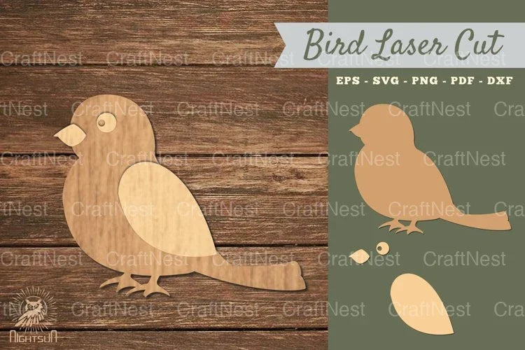 Pigeon Bird Laser Cut Decoration Clipart Bundle - CraftNest - Digital Crafting and Art