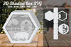 Pigs on the Farm 3D Shadow Box Clipart Bundle