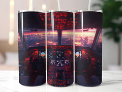 Pilot Profession 4 Tumbler Wrap - CraftNest - Digital Crafting and Art
