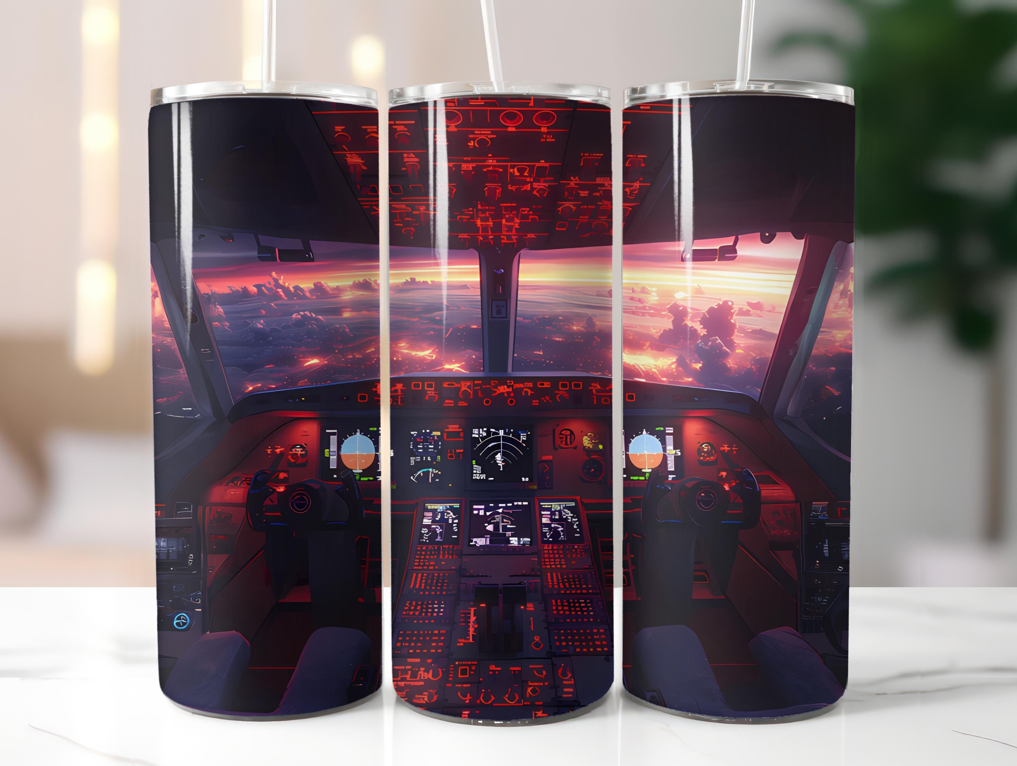 Pilot Profession 4 Tumbler Wrap - CraftNest - Digital Crafting and Art