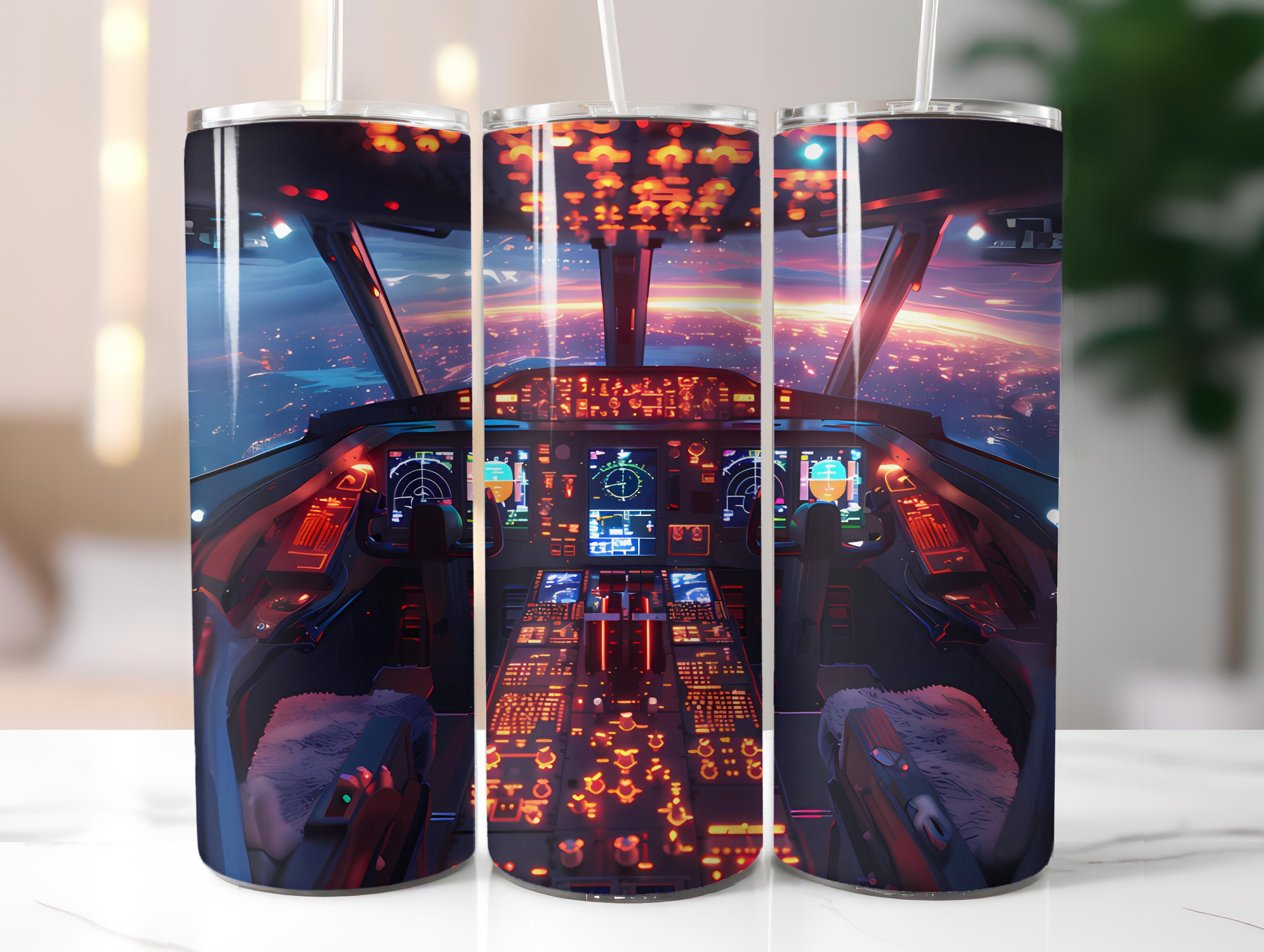 Pilot Profession 3 Tumbler Wrap - CraftNest - Digital Crafting and Art