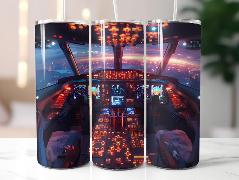 Pilot Profession 3 Tumbler Wrap - CraftNest - Digital Crafting and Art